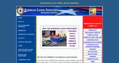 Desktop Screenshot of kslegionaux.org